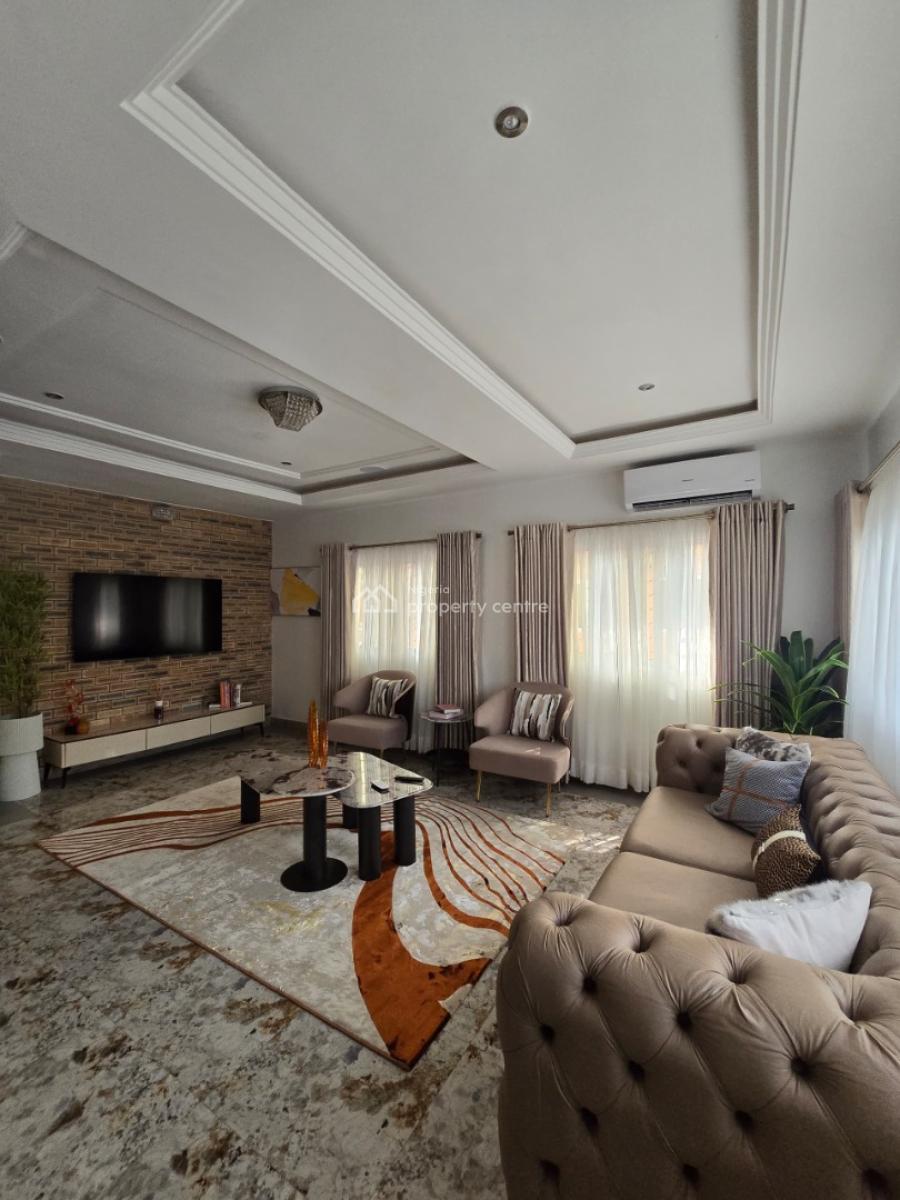 Well Finished Furnished and Serviced 4 Bedroom Terrace with a Room Bq, Off Bourdillon, Old Ikoyi, Ikoyi, Lagos, Terraced Duplex for Rent