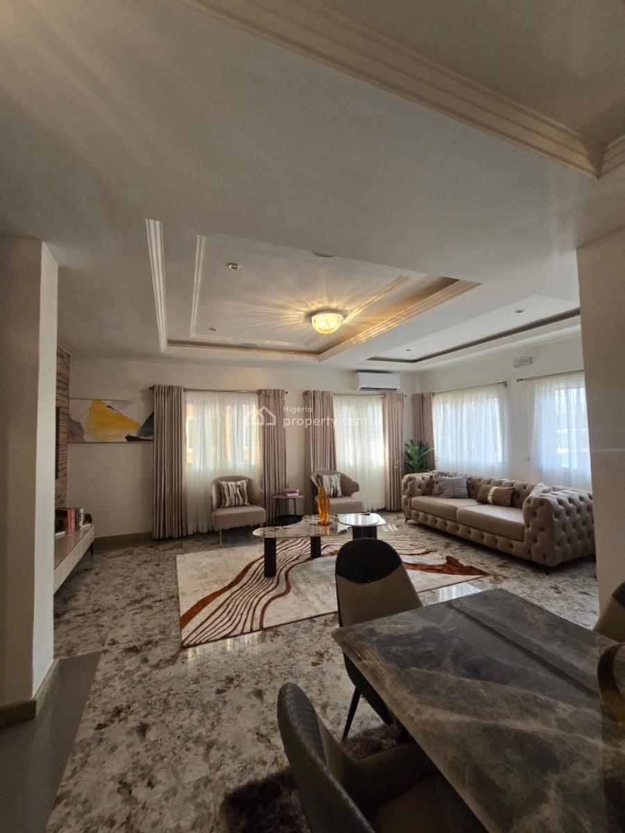 Well Finished Furnished and Serviced 4 Bedroom Terrace with a Room Bq, Off Bourdillon, Old Ikoyi, Ikoyi, Lagos, Terraced Duplex for Rent