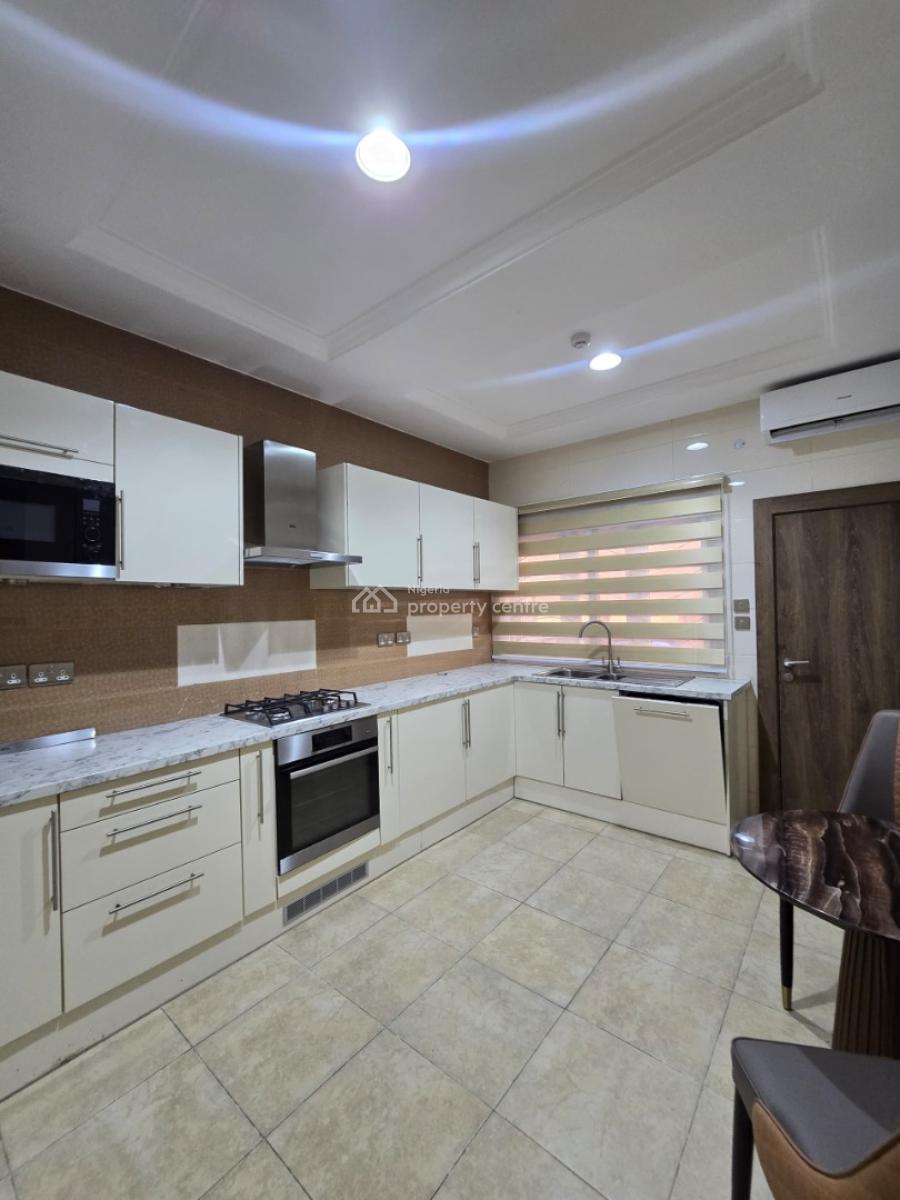 Well Finished Furnished and Serviced 4 Bedroom Terrace with a Room Bq, Off Bourdillon, Old Ikoyi, Ikoyi, Lagos, Terraced Duplex for Rent