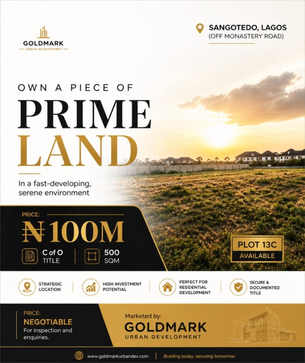 Distress Offer Land, Off Monastery Road, Sangotedo, Ajah, Lagos, Mixed-use Land for Sale