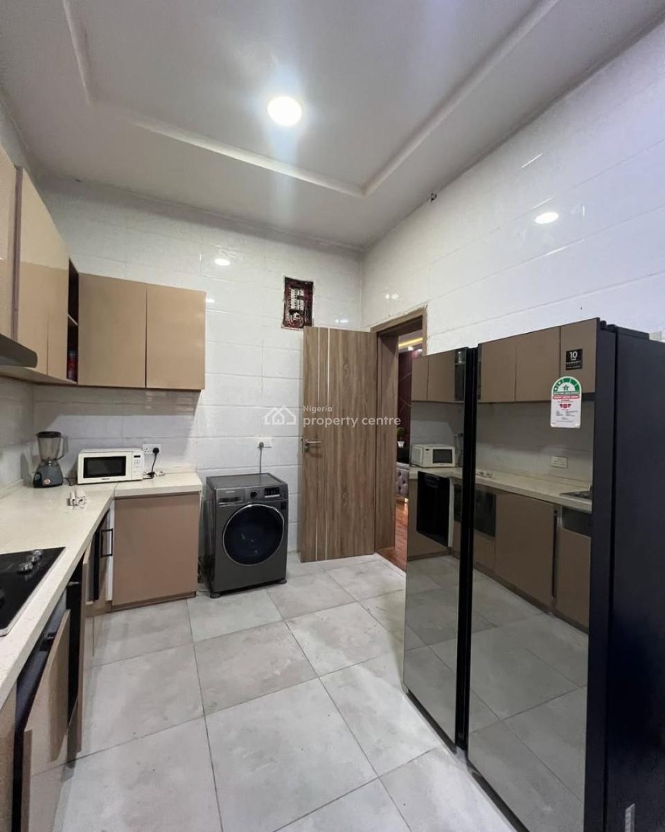 Fully Furnished Beautiful Built 4 Bedroom Semi Detached Duplex, Chevron, Lekki, Lagos, Semi-detached Duplex for Rent