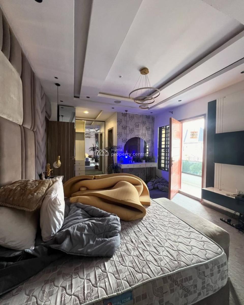 Fully Furnished Beautiful Built 4 Bedroom Semi Detached Duplex, Chevron, Lekki, Lagos, Semi-detached Duplex for Rent