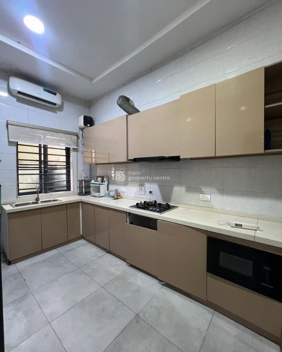 Fully Furnished Beautiful Built 4 Bedroom Semi Detached Duplex, Chevron, Lekki, Lagos, Semi-detached Duplex for Rent
