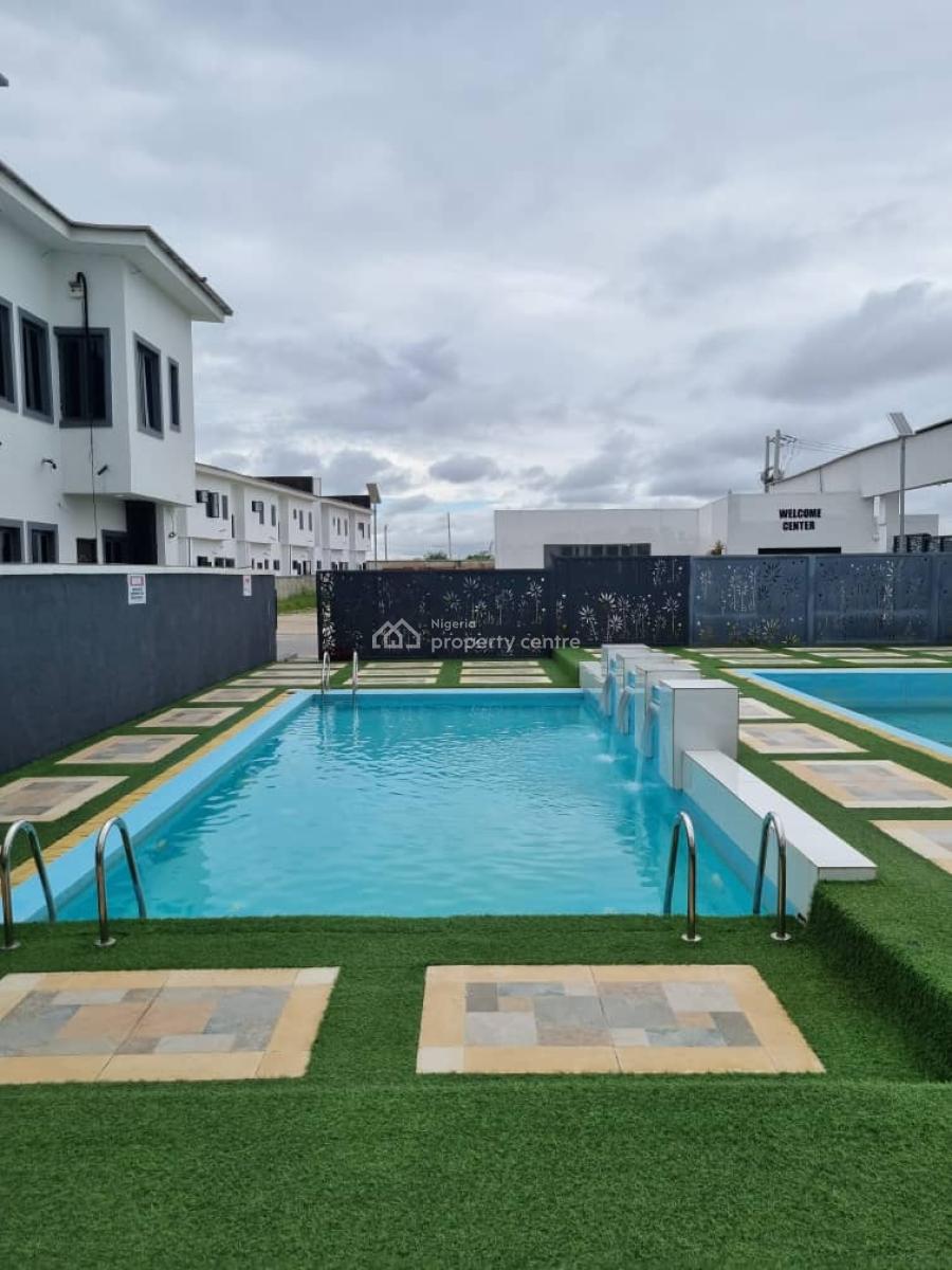 2 Bedroom Terrace Duplex+bq,gym, Pool, Football Pitch, Solar-inverter, Abraham Adesanya, Citadel View, Lekki, Lagos, Terraced Duplex for Rent
