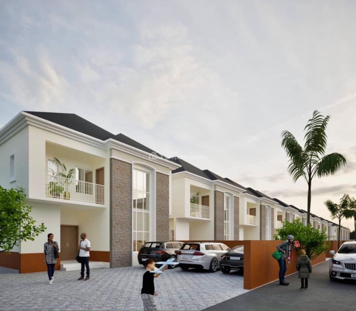 4 Bedroom Terraced Duplex, Peter Odili, High Street, Port Harcourt, Rivers, Terraced Duplex for Sale