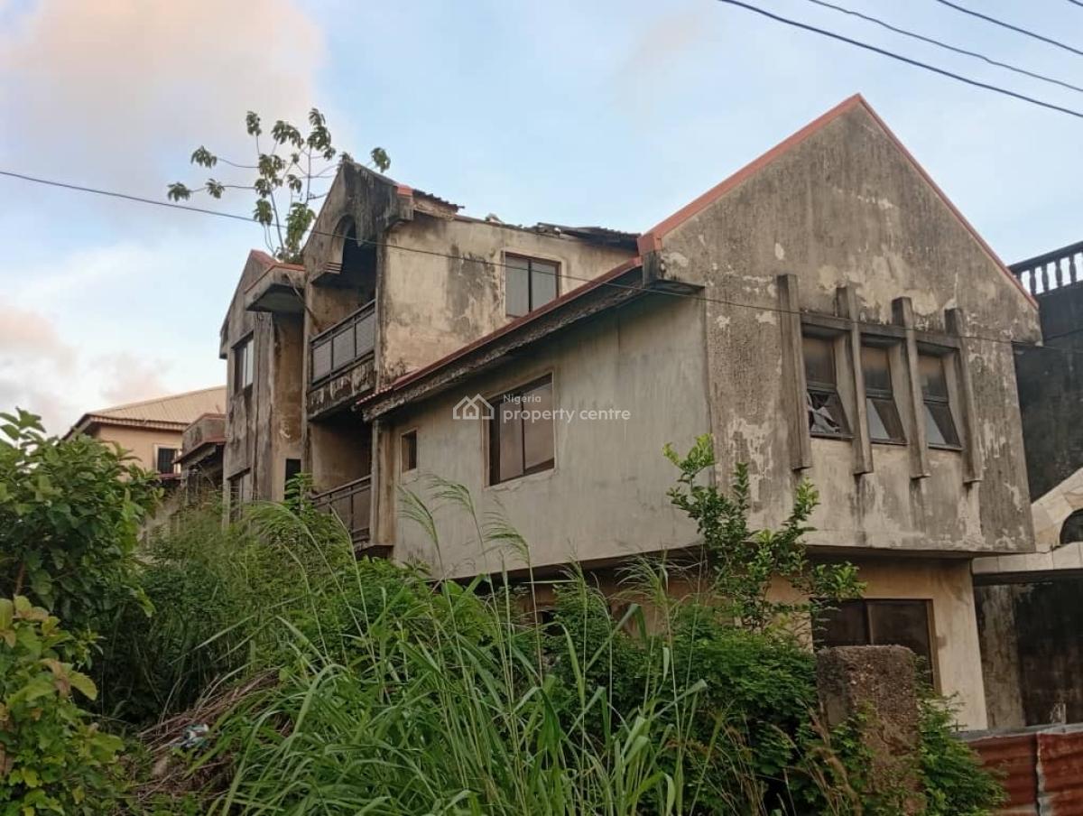 a 7 Bedroom Detached Duplex, Sandfilled Estate, Satellite Town, Ojo, Lagos, Detached Duplex for Sale