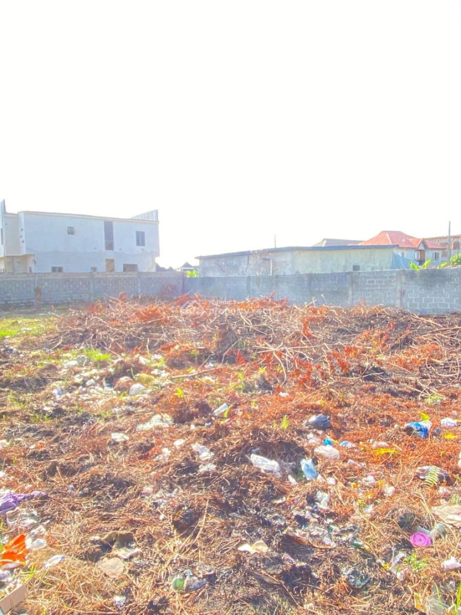 Half Plot of Fenced Dryland Measuring 350sqm, Temidayo Enclave Estate, Ogombo, Ajah, Lagos, Residential Land for Sale