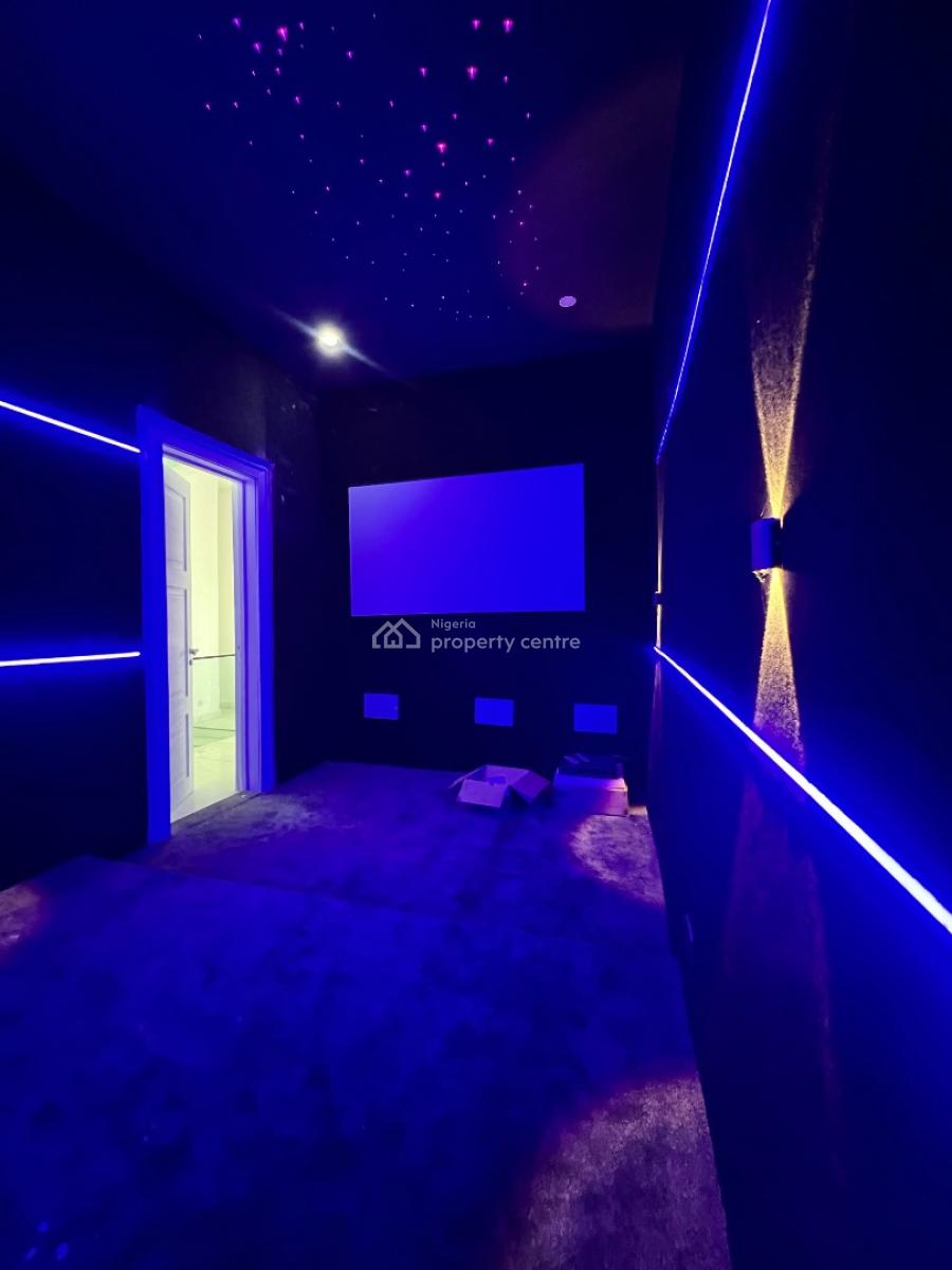 Exquisite 5 Bedroom Detached Duplex with Cinema and Premium Finishes, Orchid, Lekki Phase 2, Lekki, Lagos, Detached Duplex for Sale