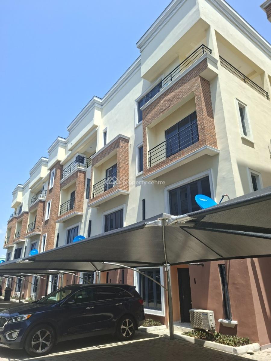 Fully Service 2/3bedroom Maissonette with Bq and Pool & Gym, Lekki Phase 1, Lekki Phase 1, Lekki, Lagos, House for Rent