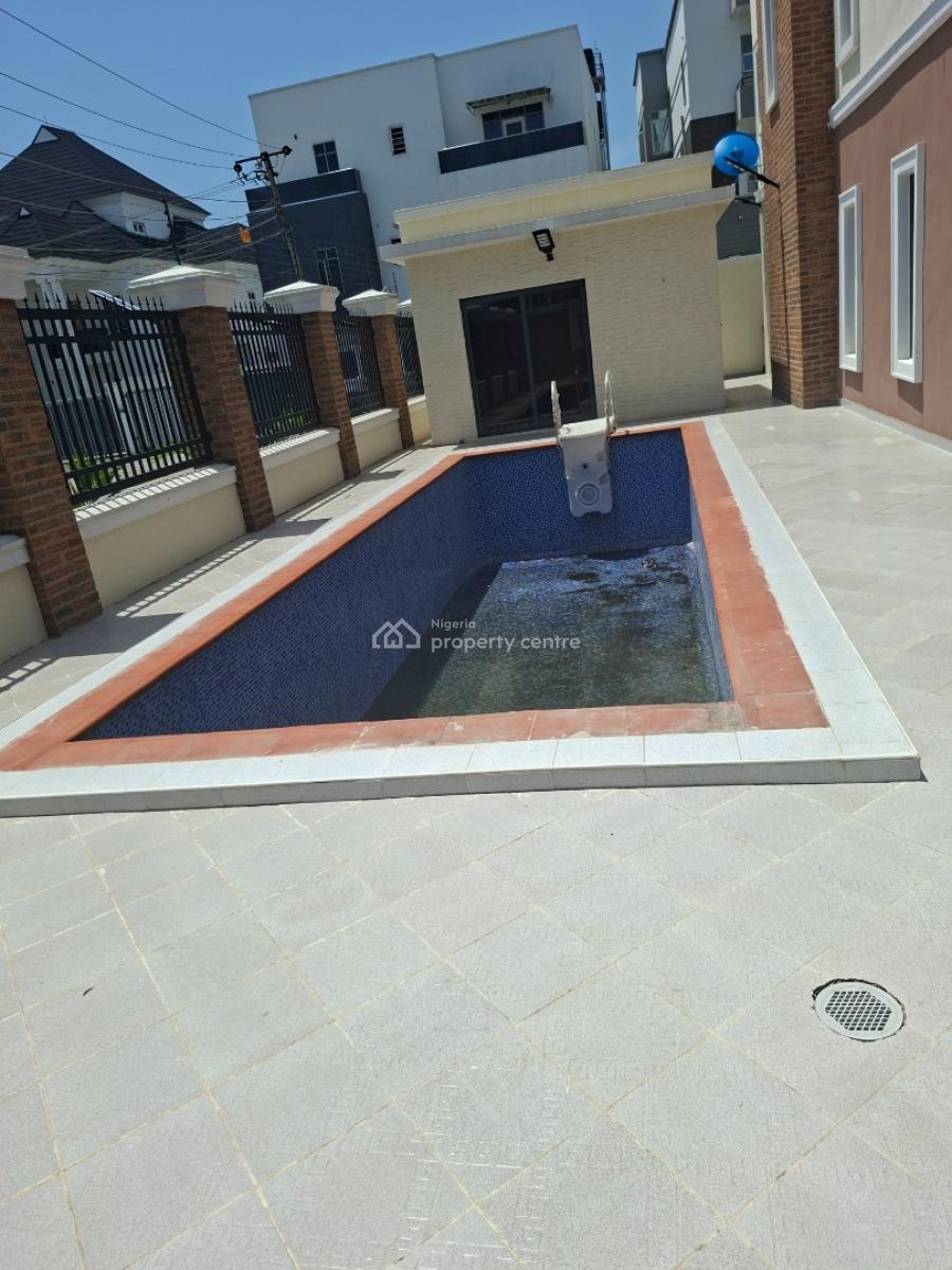 Fully Service 2/3bedroom Maissonette with Bq and Pool & Gym, Lekki Phase 1, Lekki Phase 1, Lekki, Lagos, House for Rent