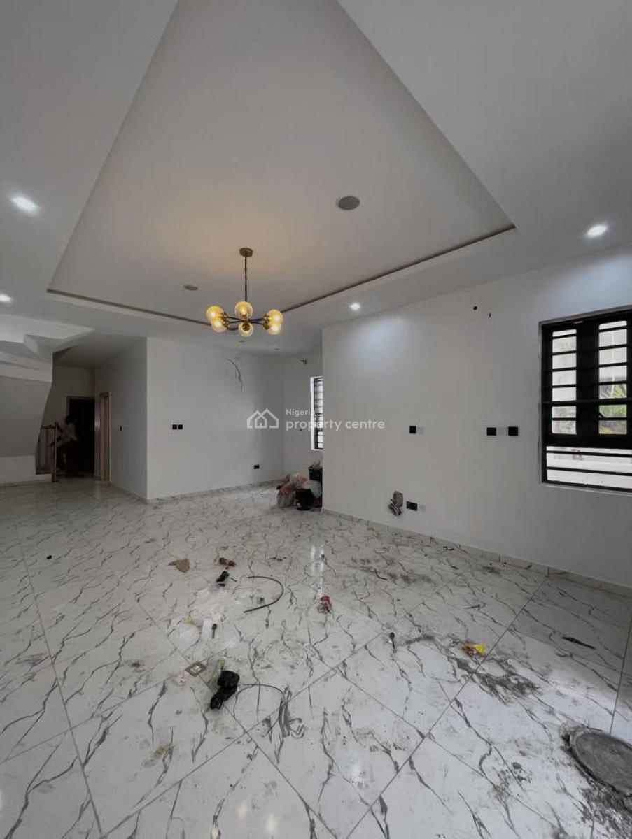 4 Bedroom Semi Detached Duplex with a Bq, Osapa, Lekki, Lagos, Semi-detached Duplex for Rent