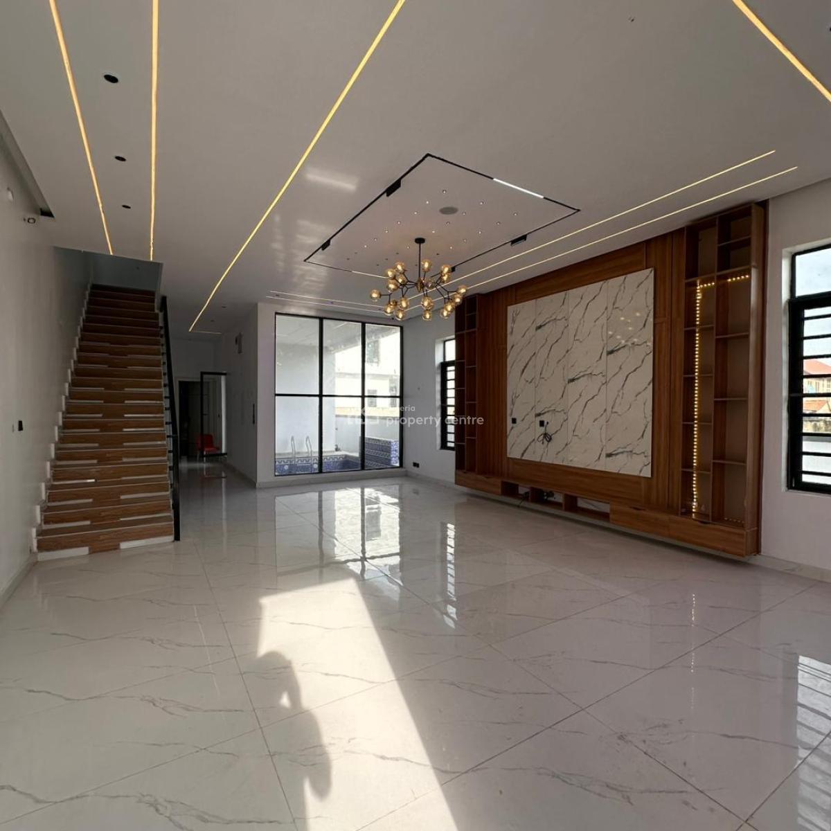 Luxuriously Finished 5 Bedroom Fully Detached Duplex with Pool, Orchidd, Lekki, Lagos, Detached Duplex for Sale