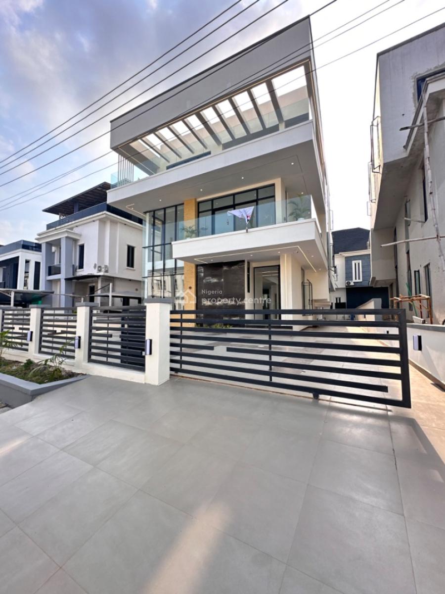 Luxurious 5 Bedrooom, Lekki County Estate, Lekki, Lagos, Detached Duplex for Sale