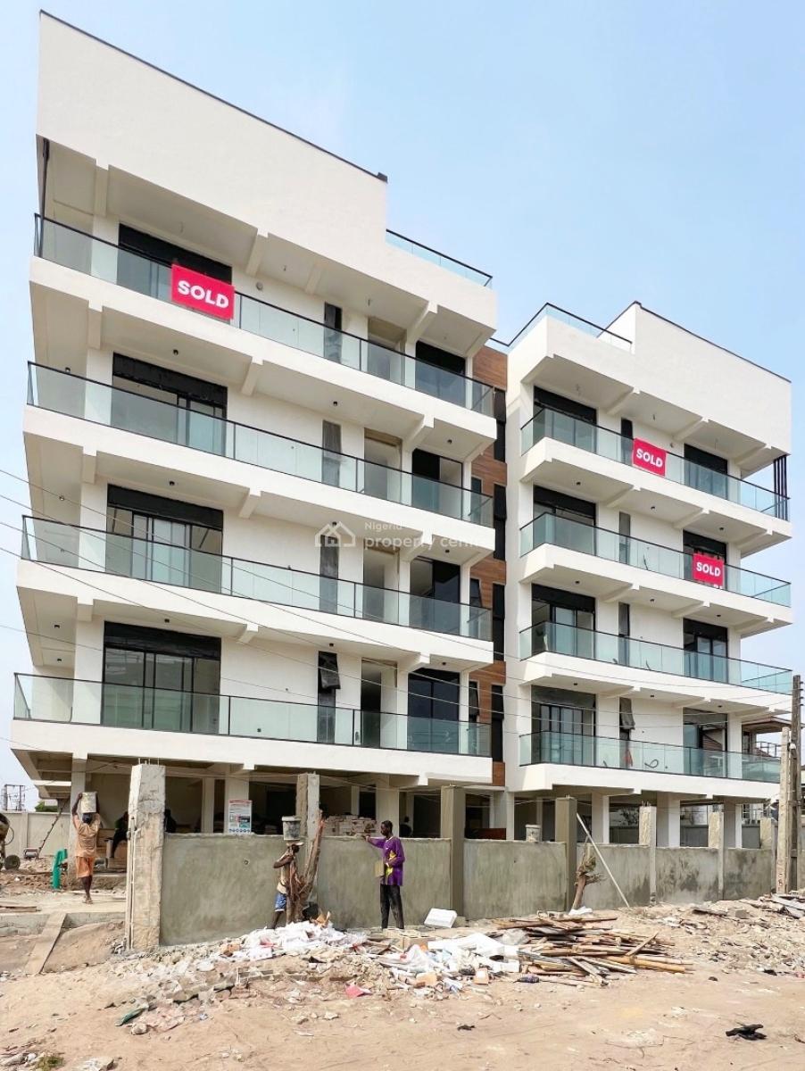 2bedroom Apartments with Pool, Gym and Rooftop Terrace, Fully Serviced 2 Bedroom Apartment for Sale, Ikate, Lekki, Lagos, Flat / Apartment for Sale