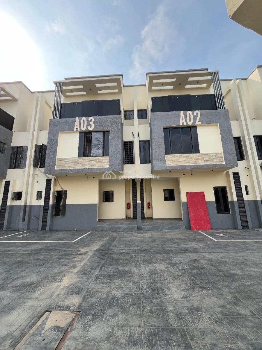 an Excellently Built Terrace Duplex in a Serene Estate, Amazing Road| Spacious Rooms| Ample Car Park, Ikeja Gra, Ikeja, Lagos, Terraced Duplex for Sale