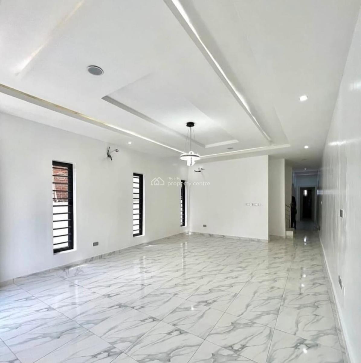 4 Bedroom Semi Detached Duplex with Bq, Chevron, Lekki, Lagos, Semi-detached Duplex for Rent