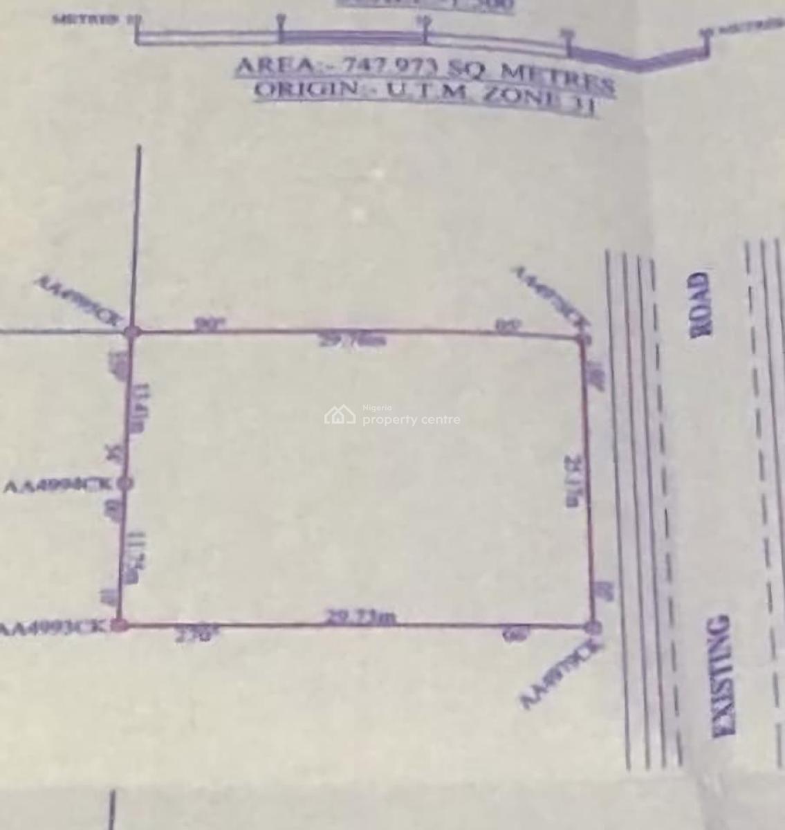 748 Sqm Land, Pinnock Beach Estate, Osapa, Lekki, Lagos, Residential Land for Sale