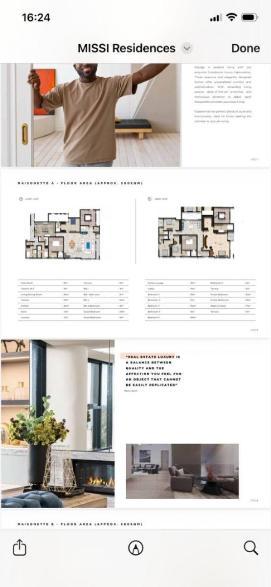 5 Bedroom Maisonettes- Ikoyi, Banana Island, Ikoyi, Lagos, Flat / Apartment for Sale