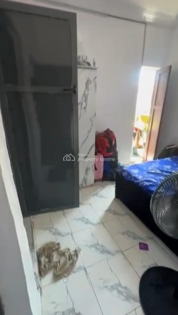 Neatly Used Mini Flat Upstairs, Off Shipeolu Street, Shomolu, Lagos, Mini Flat (room and Parlour) for Rent