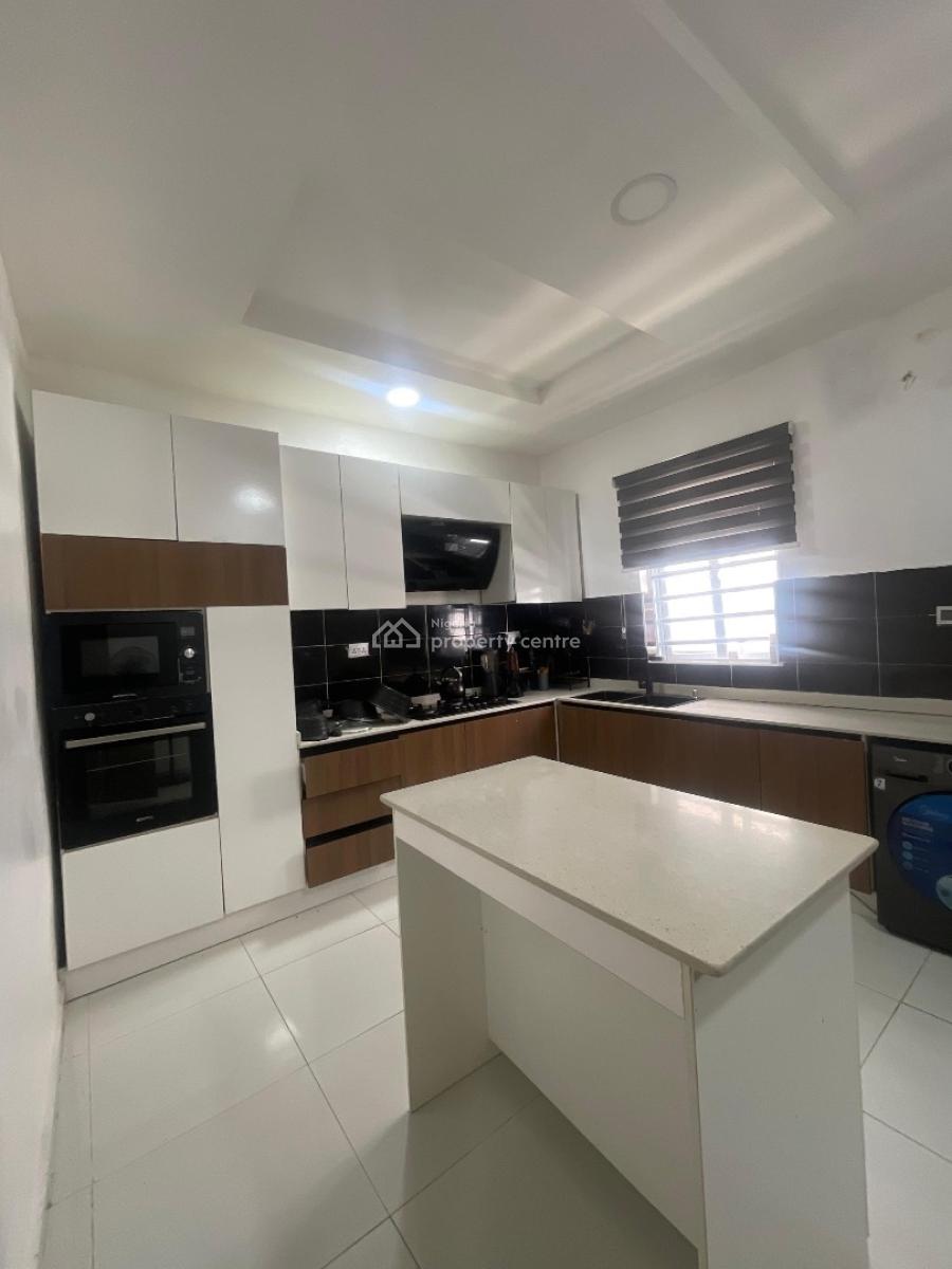 Fully Furnished 4 Bedroom Semi Detached Duplex with a, Chevron, Lekki, Lagos, Semi-detached Duplex Short Let