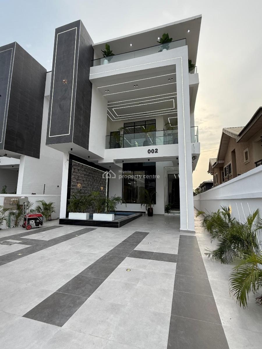 Beautifully Finished 5 Bedroom Fully Detached Duplex, Ikota, Lekki, Lagos, Detached Duplex for Sale