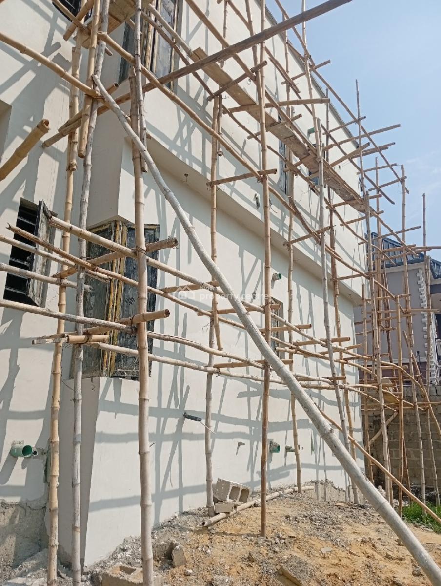 Brand New Luxury and Spacious 4 Bedroom Detached House, in a Gated Estate Behind Blenco Supermarket, Opposite Skymall., Sangotedo, Ajah, Lagos, Detached Duplex for Sale