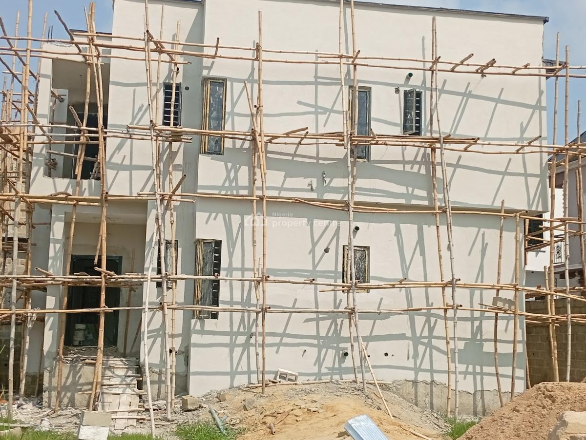 Brand New Luxury and Spacious 4 Bedroom Detached House, in a Gated Estate Behind Blenco Supermarket, Opposite Skymall., Sangotedo, Ajah, Lagos, Detached Duplex for Sale