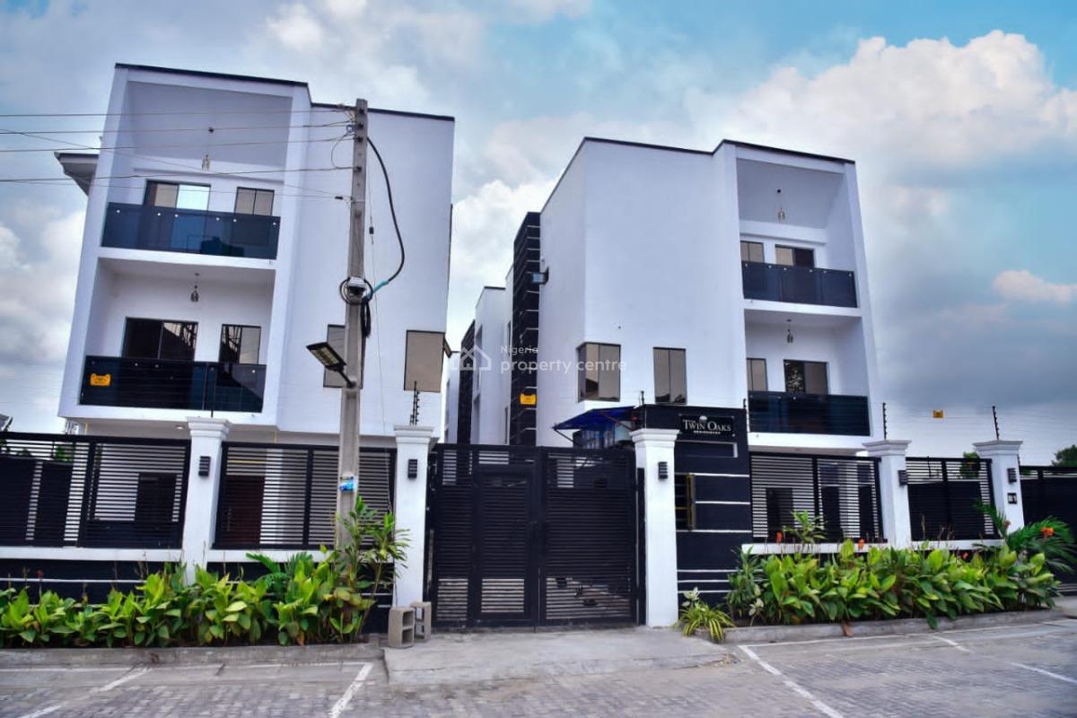 3 Bedroom Terrace with Bq, Lekki, Lagos, Terraced Duplex for Sale