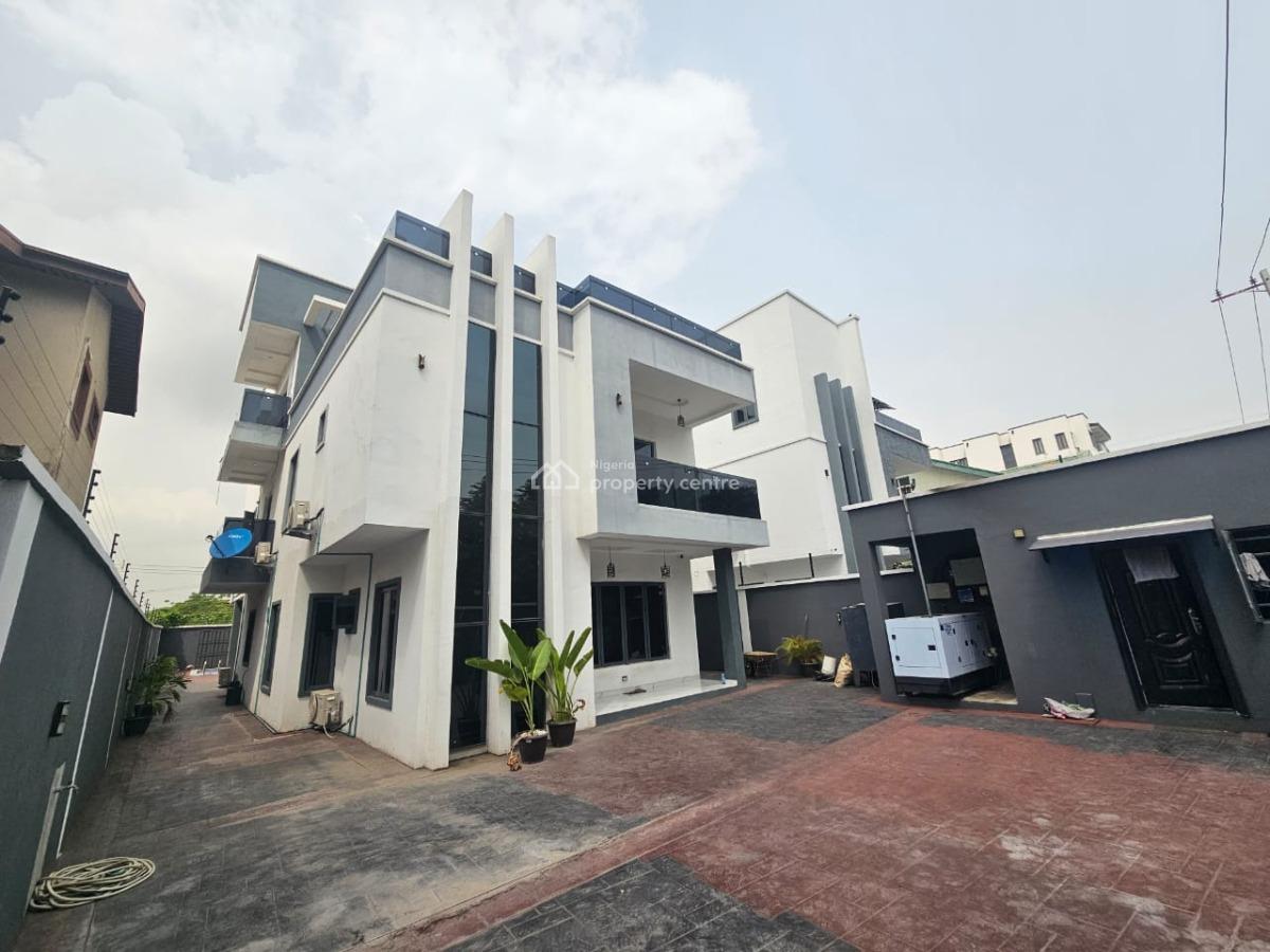 5 Bedroom Detached House with Bq, Second Avenue Estate, Ikoyi, Lagos, Detached Duplex for Rent