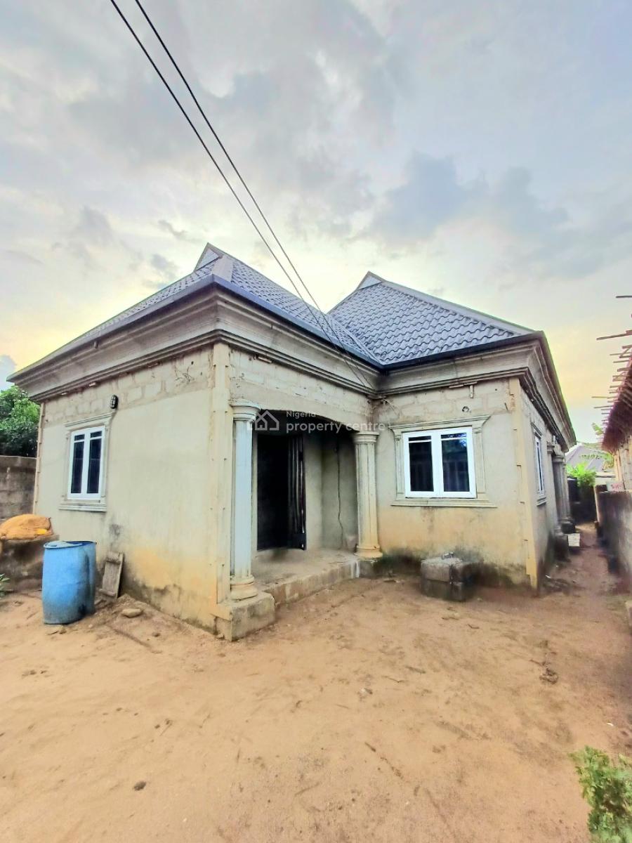 Bungalow Comprising 2 Bedroom and 2 Self Contain, Choba New Layout, Port Harcourt, Rivers, Detached Bungalow for Sale