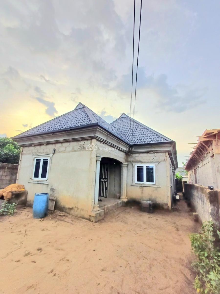 Bungalow Comprising 2 Bedroom and 2 Self Contain, Choba New Layout, Port Harcourt, Rivers, Detached Bungalow for Sale