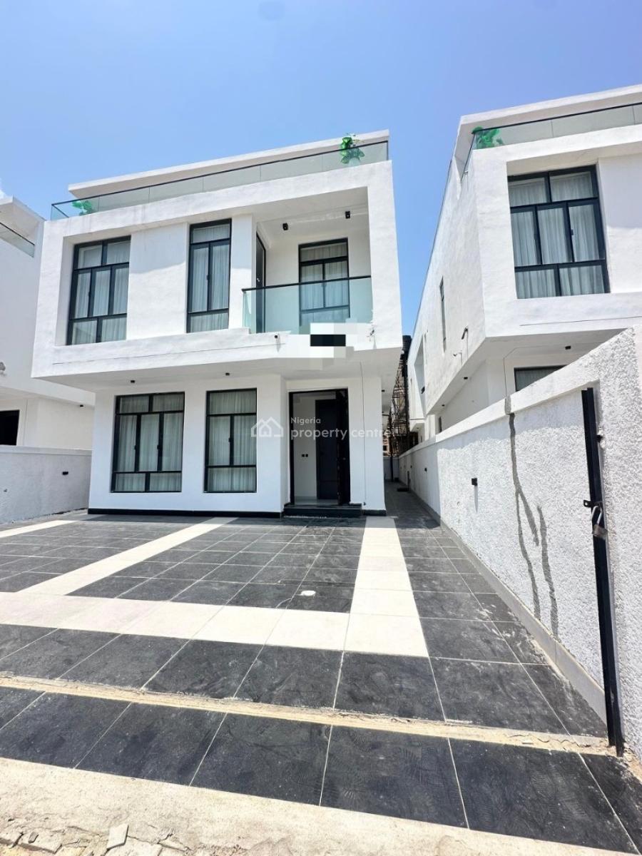 Opulent 5 Bedroom Fully Detached Duplex with Premium Features, Chevron, Lekki, Lagos, Detached Duplex for Sale