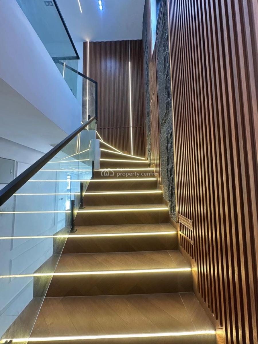 Opulent 5 Bedroom Fully Detached Duplex with Premium Features, Chevron, Lekki, Lagos, Detached Duplex for Sale