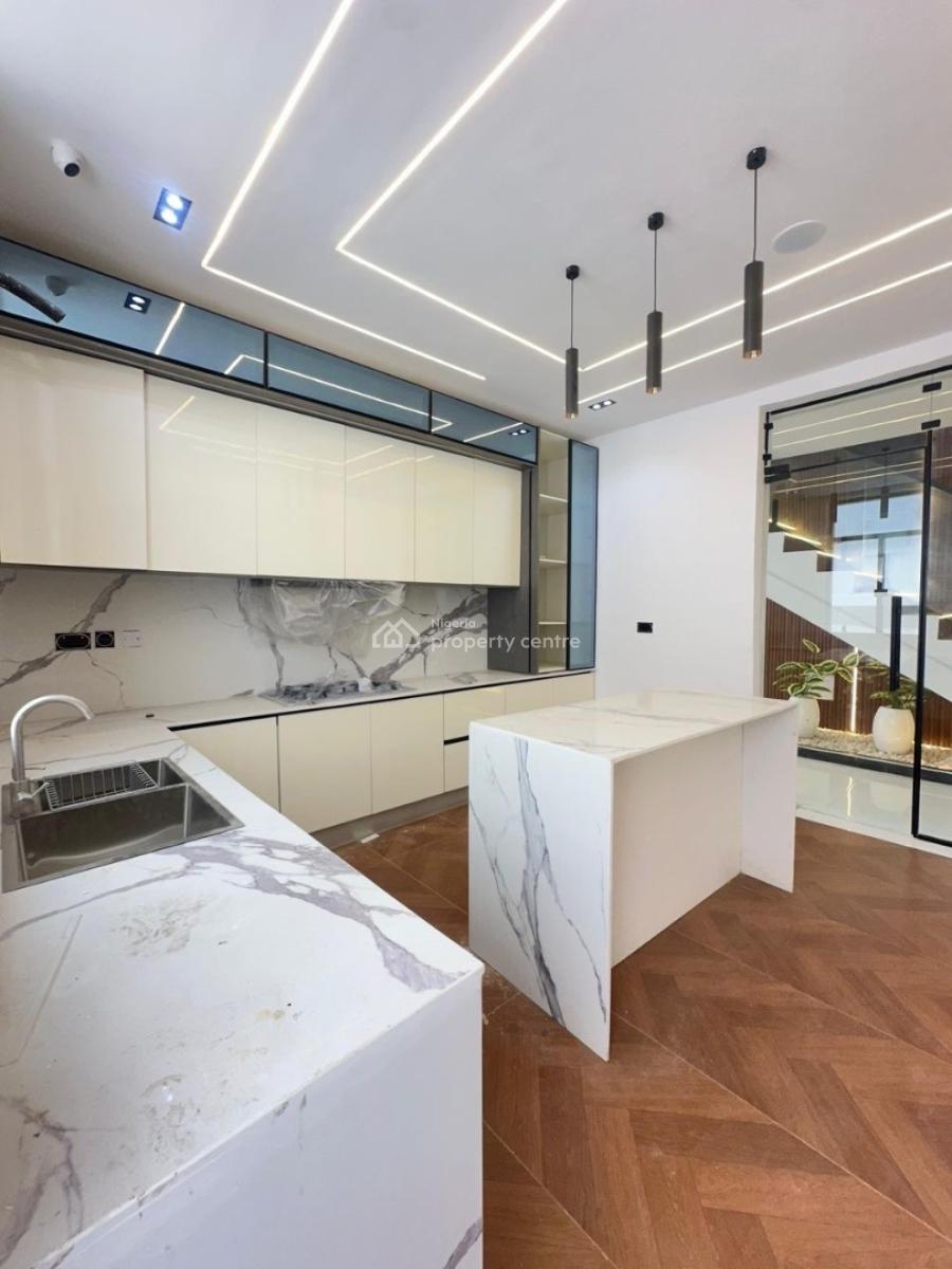 Opulent 5 Bedroom Fully Detached Duplex with Premium Features, Chevron, Lekki, Lagos, Detached Duplex for Sale