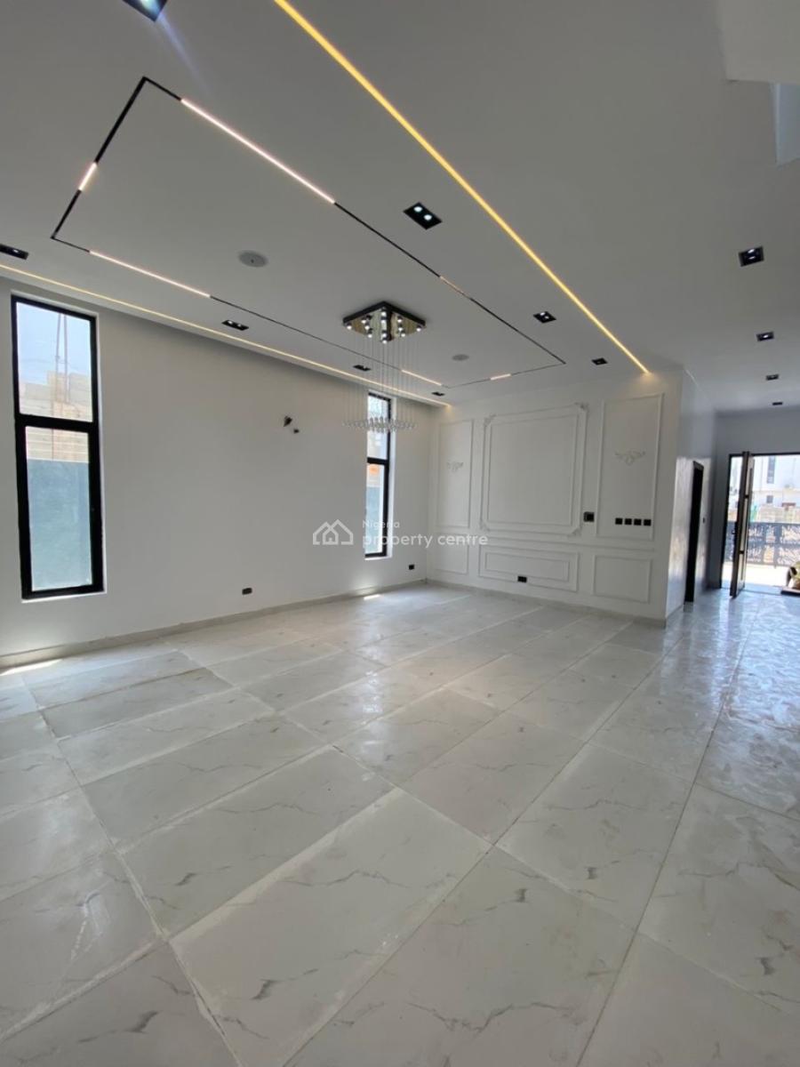 Stylishly Built 5 Bedroom Fully Detached Home with Pool, Chevron, Lekki, Lagos, Detached Duplex for Sale