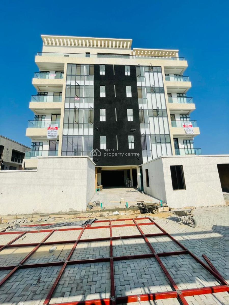 Luxuriously Built 2 Bedroom Apartment with Pool,gym House and Elevator, Ikate, Lekki, Lagos, Block of Flats for Sale