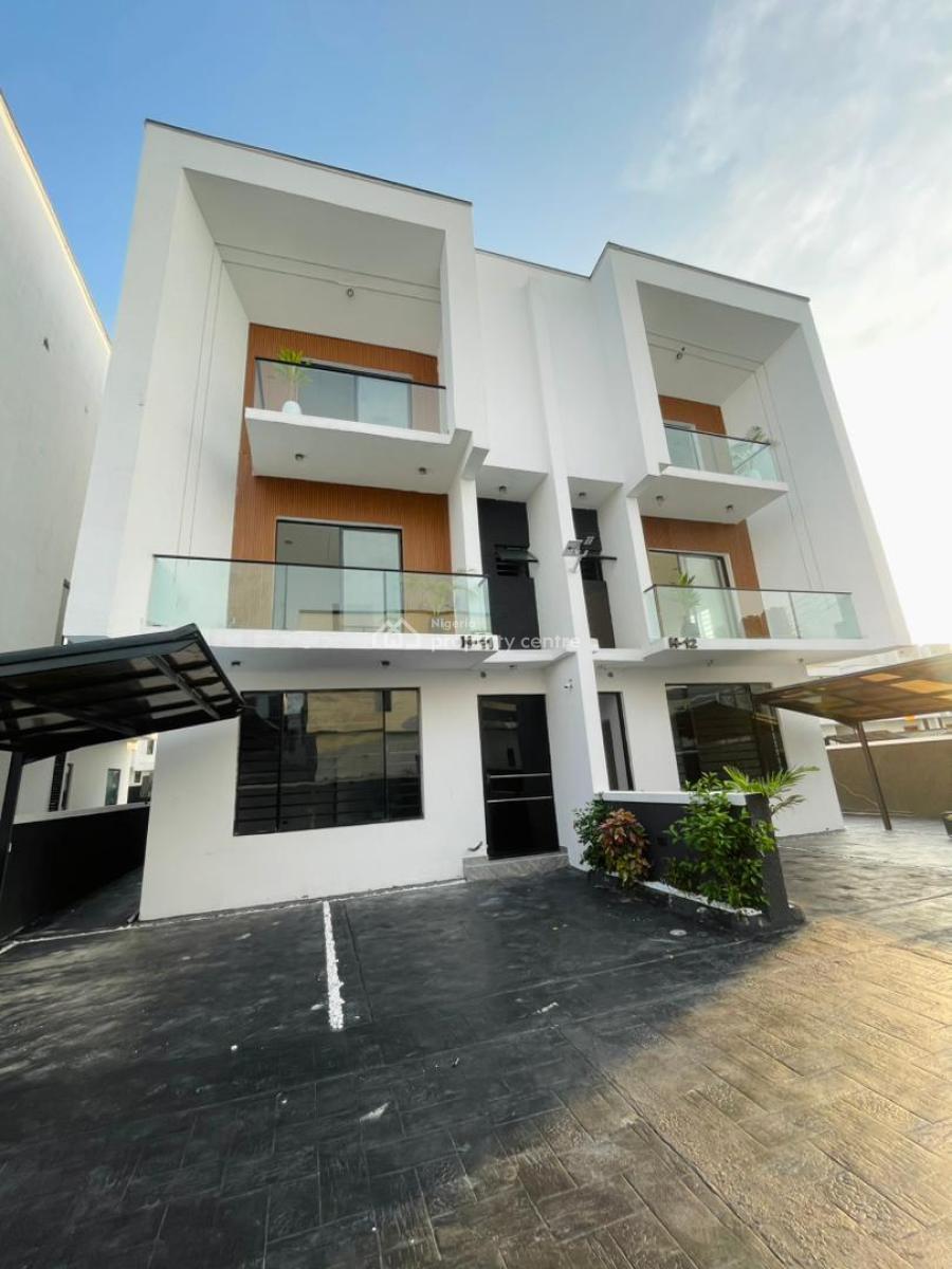 Luxury Built 4 Bedroom Semi Detached + Bq, Orchid, Lekki, Lagos, Semi-detached Duplex for Sale