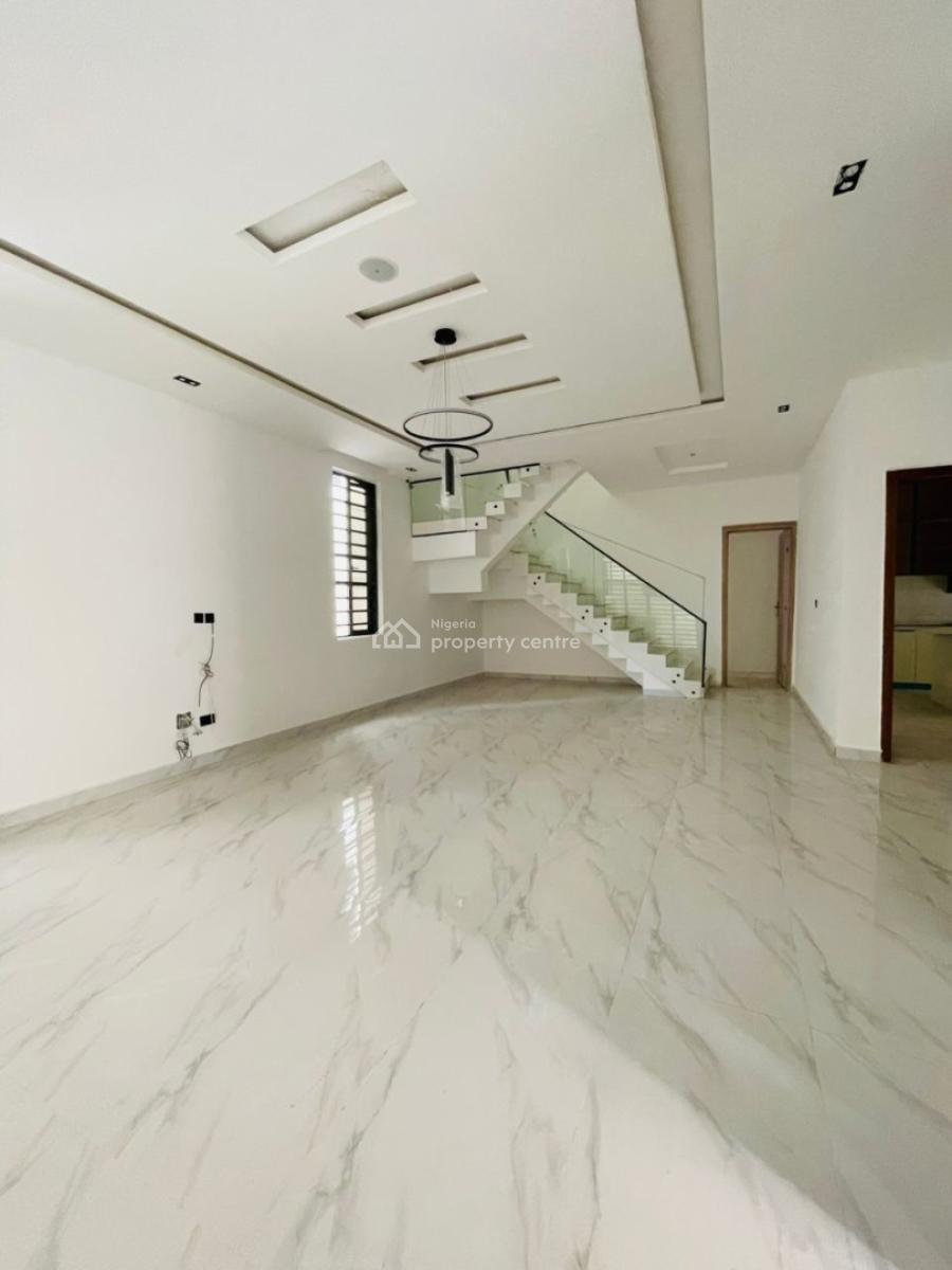 Luxury 5 Bedroom Fully Detached Duplex with Bq and Pool, Chevron, Lekki, Lagos, Detached Duplex for Sale