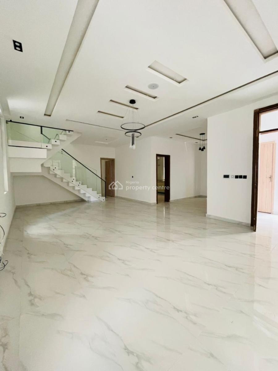 Luxury 5 Bedroom Fully Detached Duplex with Bq and Pool, Chevron, Lekki, Lagos, Detached Duplex for Sale