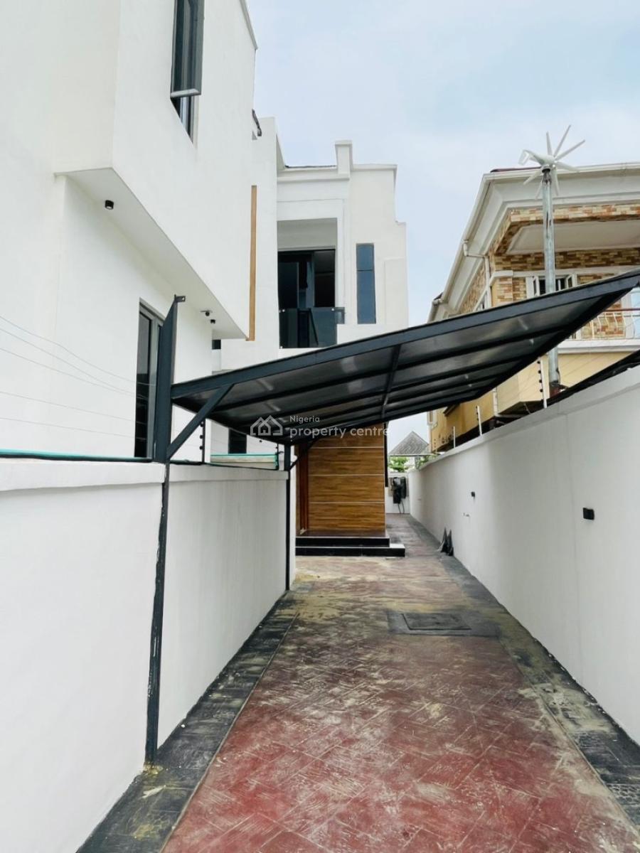 Luxury 5 Bedroom Fully Detached Duplex with Bq and Pool, Chevron, Lekki, Lagos, Detached Duplex for Sale