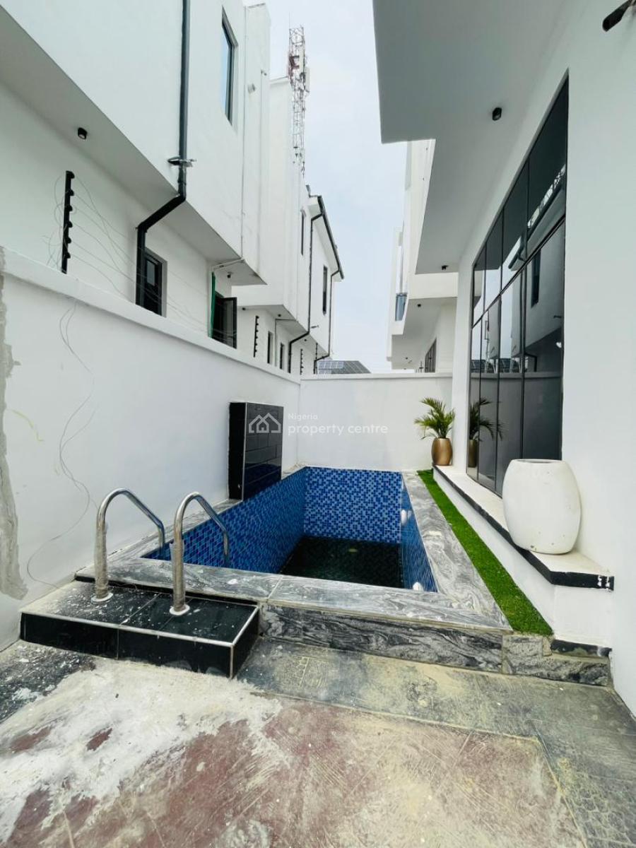 Luxury 5 Bedroom Fully Detached Duplex with Bq and Pool, Chevron, Lekki, Lagos, Detached Duplex for Sale