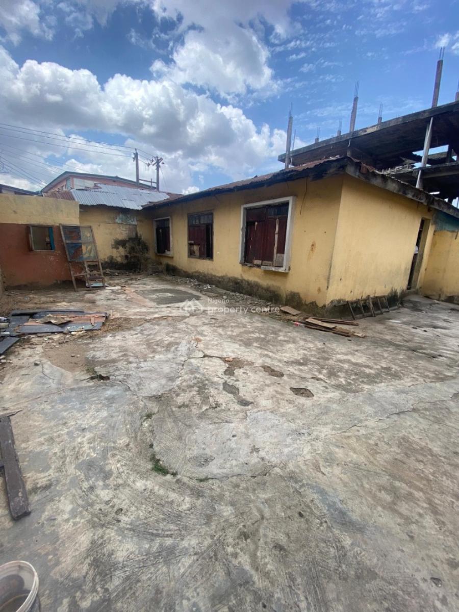 Half Plot of Land with Demolishable Bungalow, Off Obafemi Awolowo Way, Alausa, Ikeja, Lagos, Residential Land for Sale