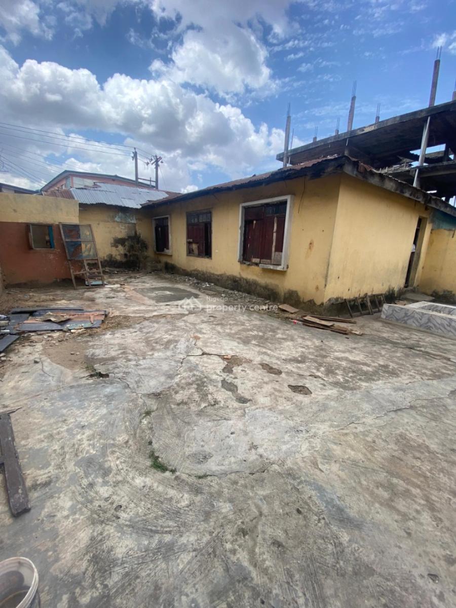 Half Plot of Land with Demolishable Bungalow, Off Obafemi Awolowo Way, Alausa, Ikeja, Lagos, Residential Land for Sale