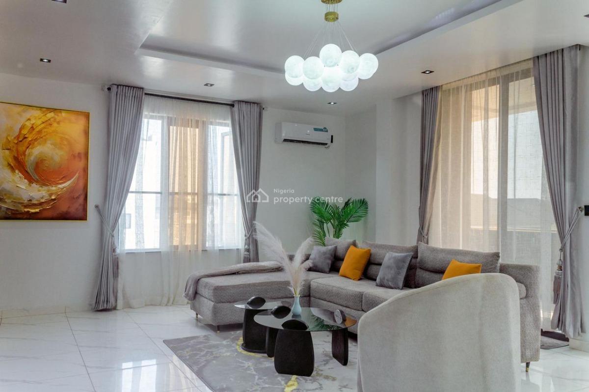 a Fully Furnished 2 Bedroom Apartment with Gym, Pool and 24 Hours Ligh, Lekki Phase 1, Lekki, Lagos, Flat / Apartment for Rent
