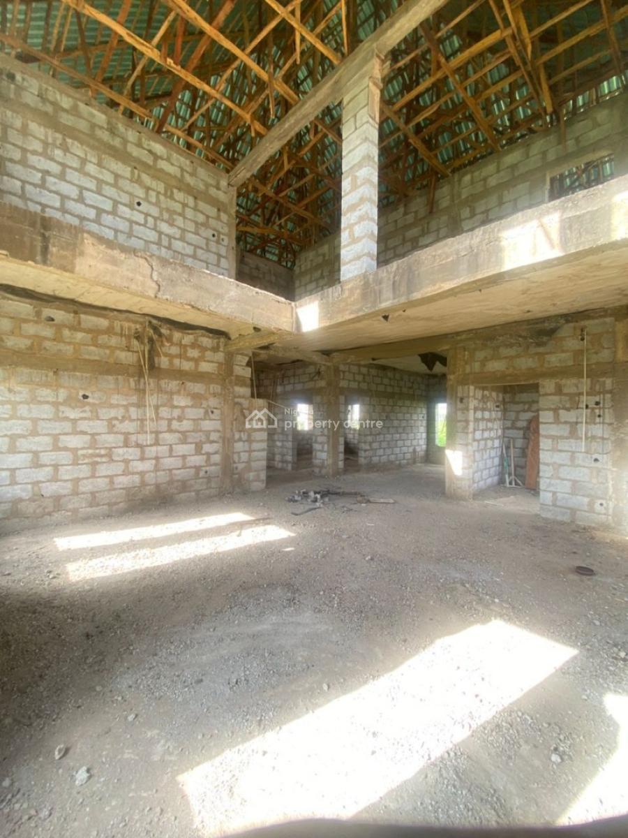 5 Bedroom Fully Detached Carcass Duplex, Behind Dunamis Church, Lugbe District, Abuja, Detached Duplex for Sale