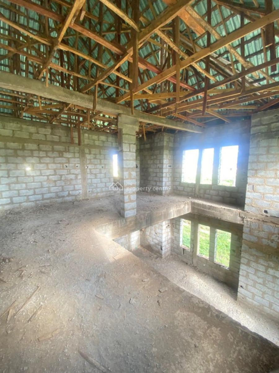 5 Bedroom Fully Detached Carcass Duplex, Behind Dunamis Church, Lugbe District, Abuja, Detached Duplex for Sale