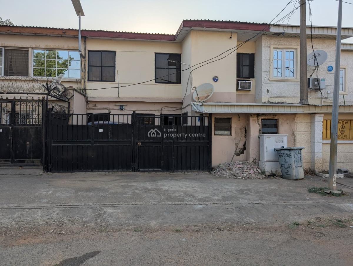 3 Bedroom Terrace Duplex  with 10kva Inverter and  Solar, Area 2, Garki, Abuja, Terraced Duplex for Rent