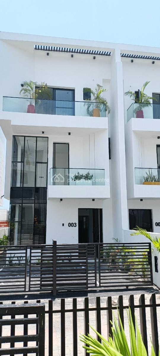 Contemporary 4-bedroom Semi-detached Duplex with Bq, Orchid Road Lekki Lagos, Lekki, Lagos, Semi-detached Duplex for Sale
