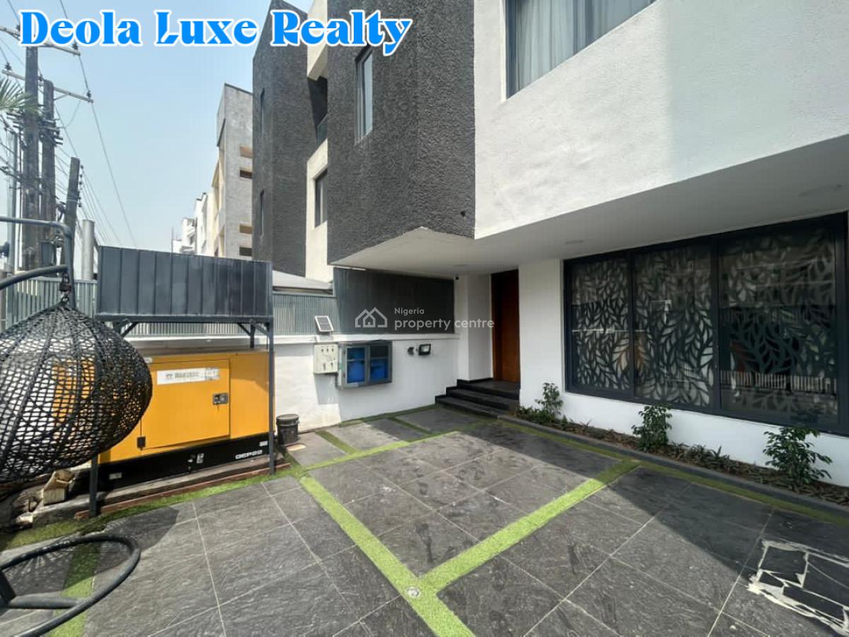 a Nice and Spacious 4 Bedroom Semi-detached House with Furnitures, Close to Four Point Hotel, Oniru, Victoria Island (vi), Lagos, Detached Duplex for Rent