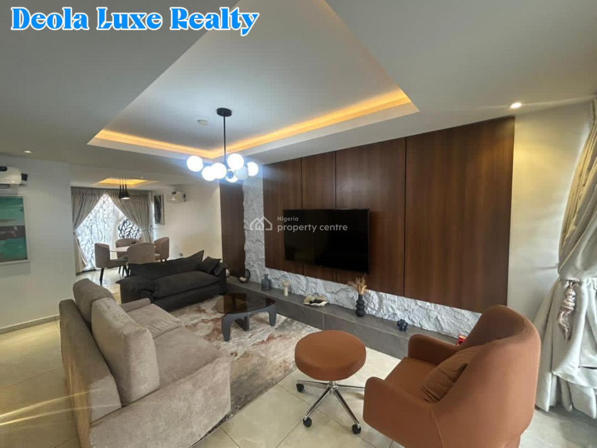 a Nice and Spacious 4 Bedroom Semi-detached House with Furnitures, Close to Four Point Hotel, Oniru, Victoria Island (vi), Lagos, Detached Duplex for Rent